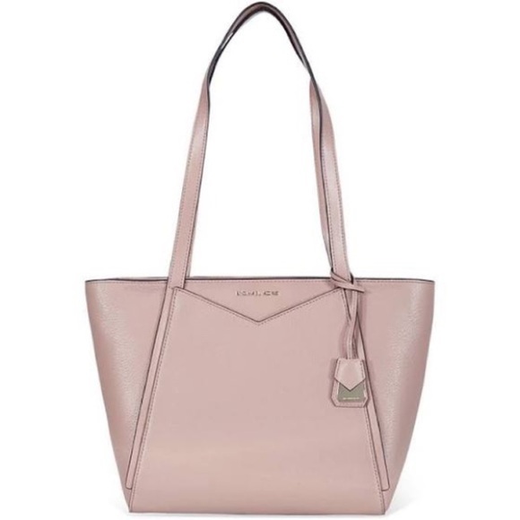 Michael Kors Whitney Pebbled Leather Tote‎ Bag Purse & Wallet